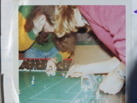 1976 league action as Tony Jungklaus takes on Harry Lockley in Rushall